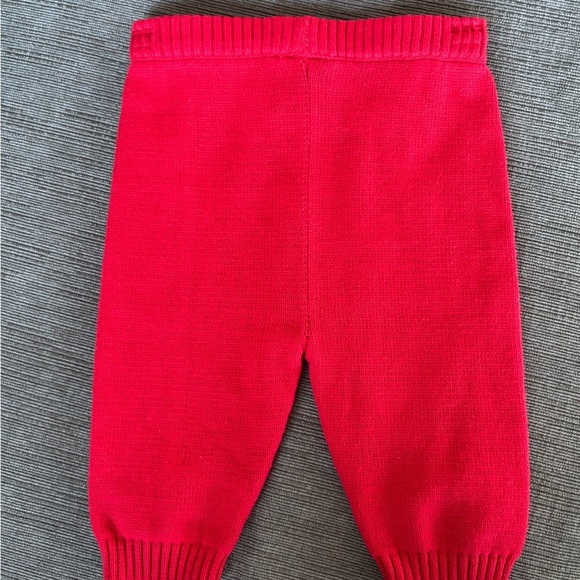 NWt Edgehill Collection newborn Boy Round Neck Long Sleeve Fairisle sweater set - Picture 7 of 8